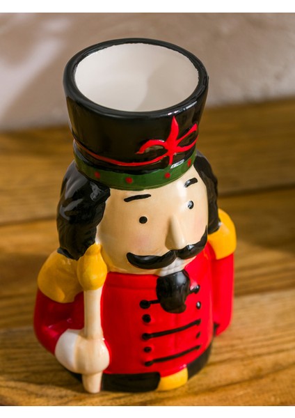 Yeni Sezon Yılbaşı Temalı Seramik Mumluk 16 cm fırsatları