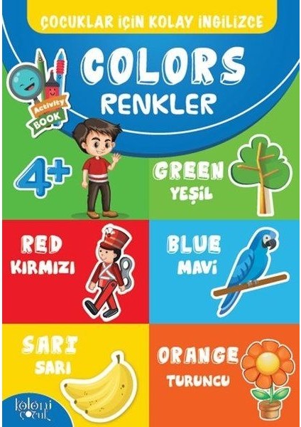 Çocuklar Için Kolay Ingilizce - Colors Renkler