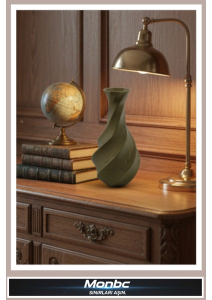 Modern Dekoratif Vazo 3D Tasarım Dekoratif Biblo, Hediyelik ve Ev Ofis Için Şık Aksesuar fiyatları