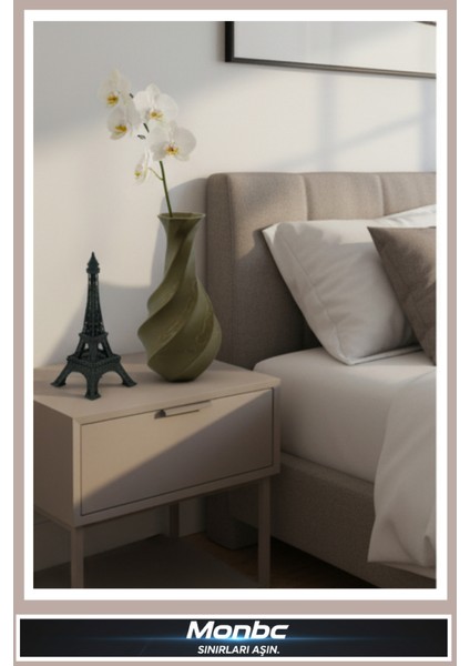 Modern Dekoratif Vazo 3D Tasarım Dekoratif Biblo, Hediyelik ve Ev Ofis Için Şık Aksesuar modelleri