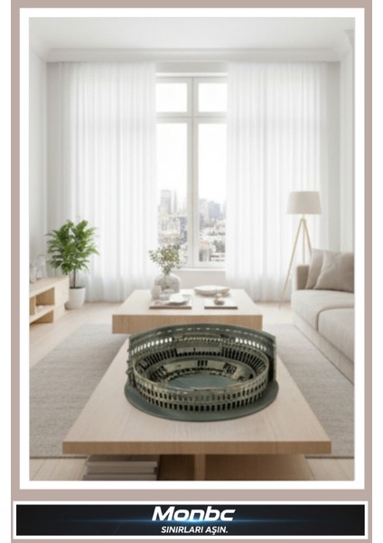 Roma Kolezyumu 3D Tasarım Dekoratif Biblo, Hediyelik ve Ev Ofis Için Şık Aksesuar