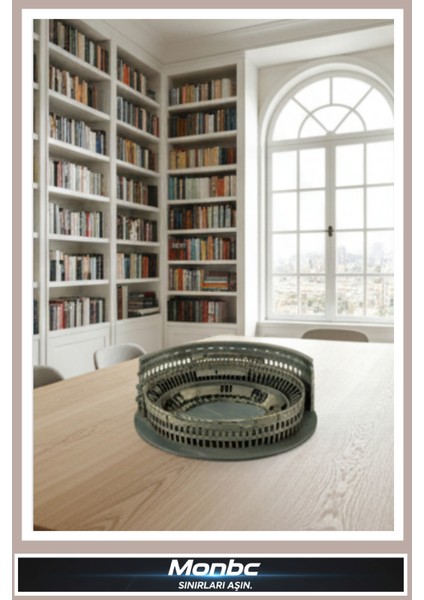 Roma Kolezyumu 3D Tasarım Dekoratif Biblo, Hediyelik ve Ev Ofis Için Şık Aksesuar fiyatları