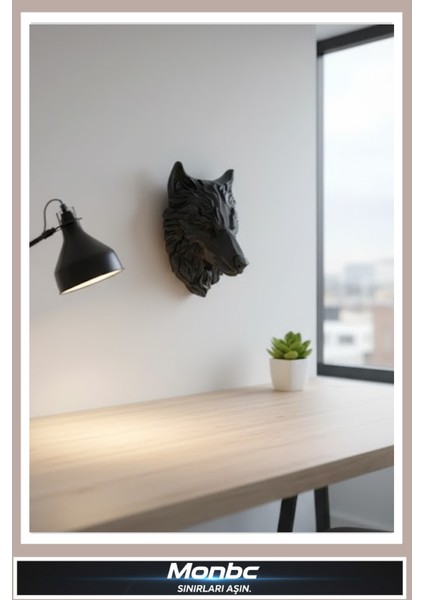 Alfa Kurt Duvar Dekoru 3D Tasarım Dekoratif Biblo, Hediyelik ve Ev Ofis Için Şık Aksesuar fiyatları