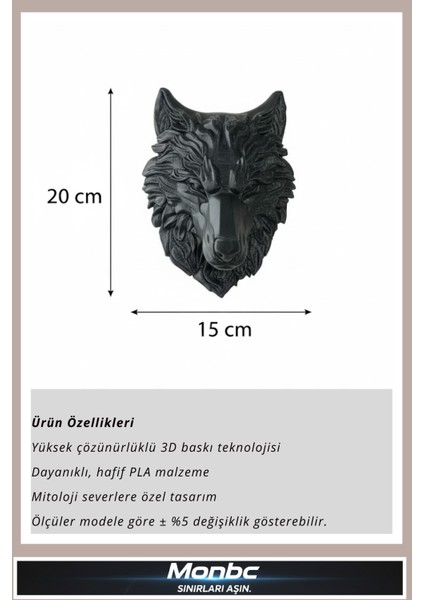 Alfa Kurt Duvar Dekoru 3D Tasarım Dekoratif Biblo, Hediyelik ve Ev Ofis Için Şık Aksesuar fırsatları