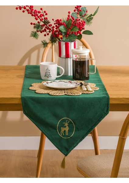 Yeni Sezon Nakışlı Püskül Detaylı Runner 45X150 cm fiyatları