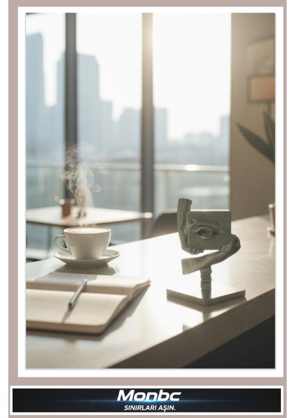 Modern Sanat Büstü 3D Tasarım Dekoratif Biblo, Hediyelik ve Ev Ofis Için Şık Aksesuar modelleri