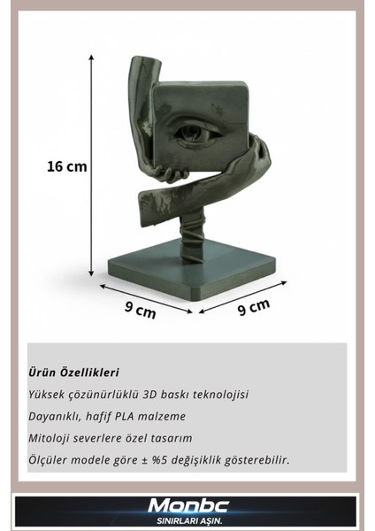 Modern Sanat Büstü 3D Tasarım Dekoratif Biblo, Hediyelik ve Ev Ofis Için Şık Aksesuar fırsatları
