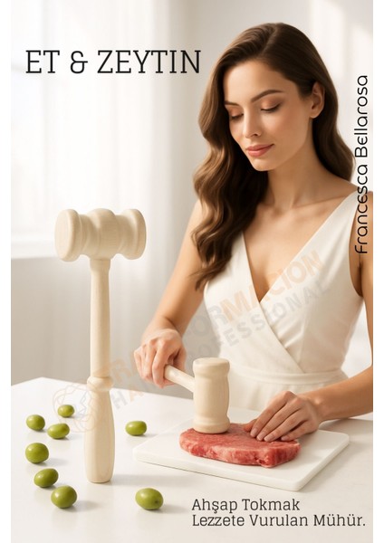 Ahşap Zeytin Kırıcı ve Et Dövücü – Doğal, Sağlam, Pratik Mutfak Yardımcısı 722370