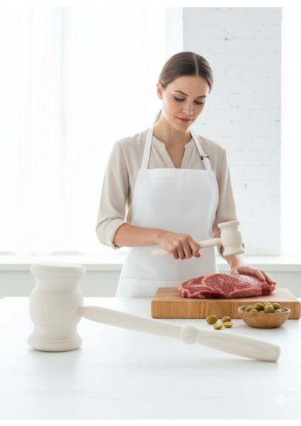 Ahşap Zeytin Kırıcı ve Et Dövücü – Doğal, Sağlam, Pratik Mutfak Yardımcısı 722370 fiyatları