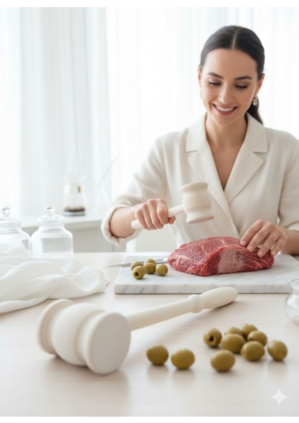 Ahşap Zeytin Kırıcı ve Et Dövücü – Doğal, Sağlam, Pratik Mutfak Yardımcısı 722370 modelleri