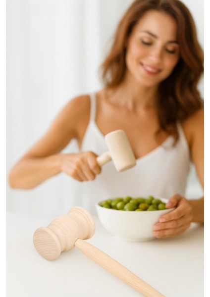 Ahşap Zeytin Kırıcı ve Et Dövücü – Doğal, Sağlam, Pratik Mutfak Yardımcısı 722370 fırsatları