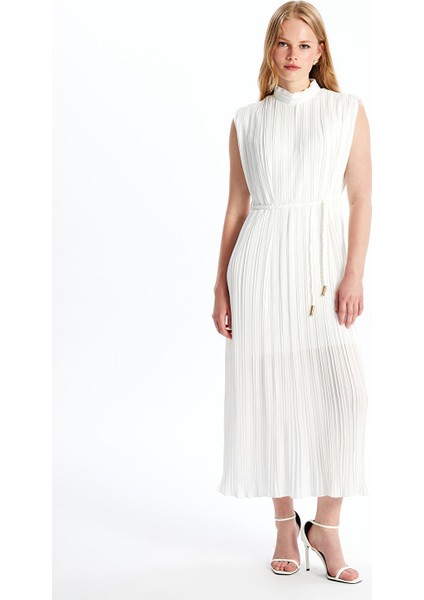 Yeni Sezon Dik Yaka Kadın Abiye Elbise