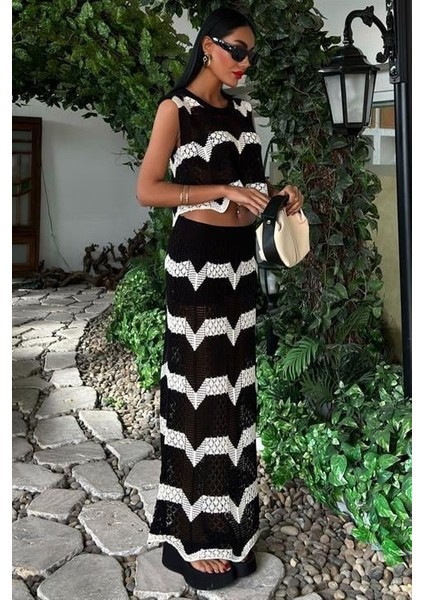 Shayna Ajurlu Crop Takım 9825