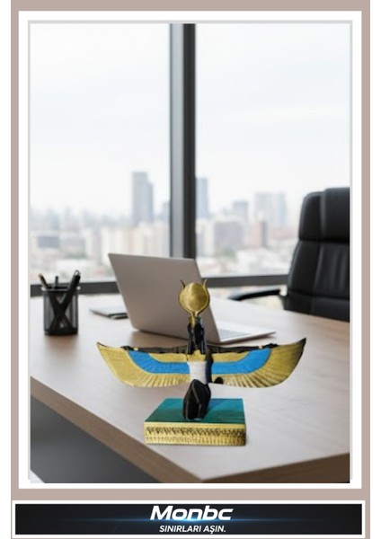 Isis Heykeli 3D Tasarım Dekoratif Biblo, Hediyelik ve Ev Ofis Için Şık Aksesuar fiyatları