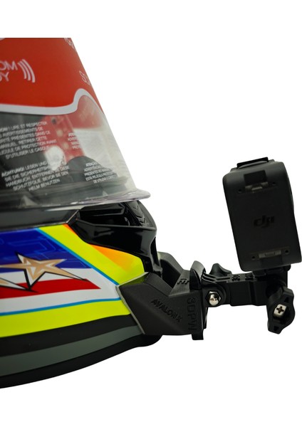 Caberg Avalon x Kask Uyumlu Chinmount Aksiyon Kamera Çene Bağlantı Aparatı Seti fiyatları