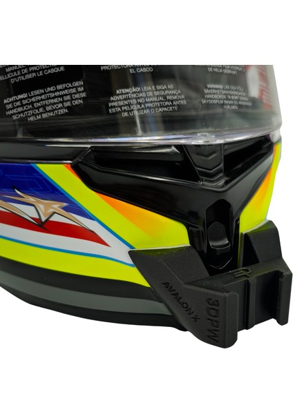 Caberg Avalon x Kask Uyumlu Chinmount Aksiyon Kamera Çene Bağlantı Aparatı Seti indirimleri