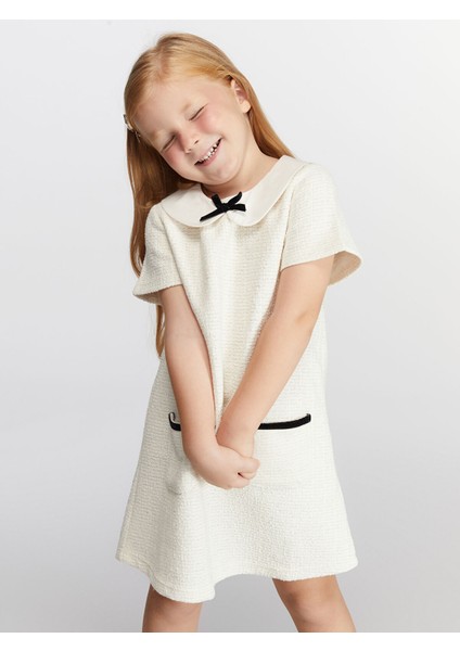 Yeni Sezon Bebe Yaka Kız Çocuk Elbise fiyatları