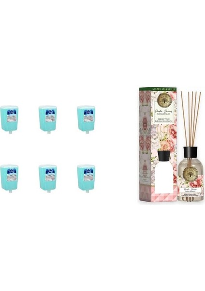 Köpük El Sabunu Yedek Kartuş 1 Lt * 6 Adet ( Çubuklu Oda Kokusu Hediyeli ) fiyatları