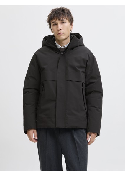 Erkek Kapüşonlu Ceket - Moon - 12280905