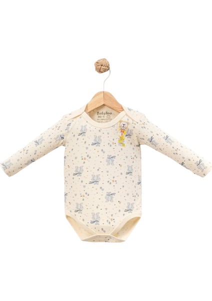 Atkılı Ayı Desenli Uzun Kollu Body fiyatları