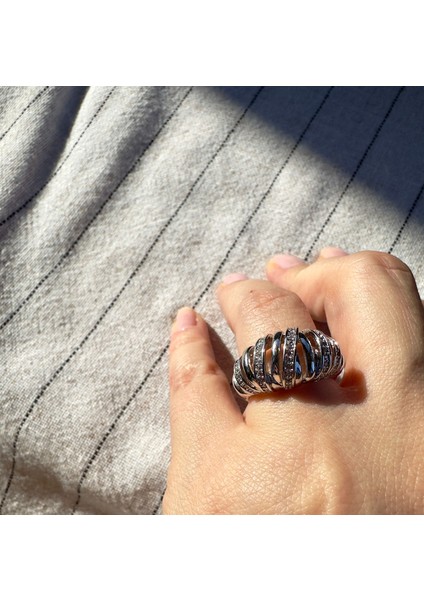 Sarmal Kabartma Yüzük (7no) modelleri