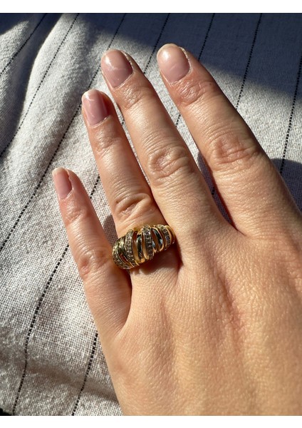 Sarmal Kabartma Yüzük (7no) indirimleri