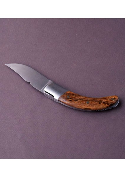 Kişiye Özel Isimli Bozkurt Baskılı Ky-48- 20 cm Ahşap Saplı Kamp Av Cep Çakı fiyatları