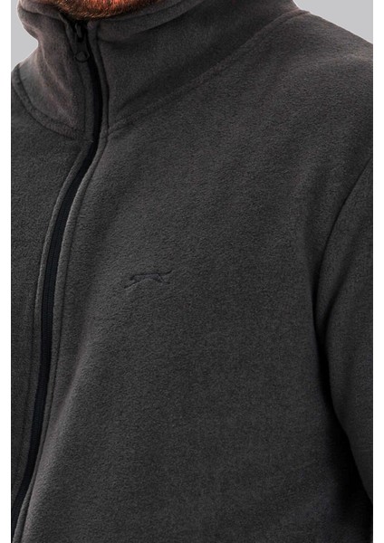 5015 Erkek Antrasit Polar Hırka - Füme modelleri