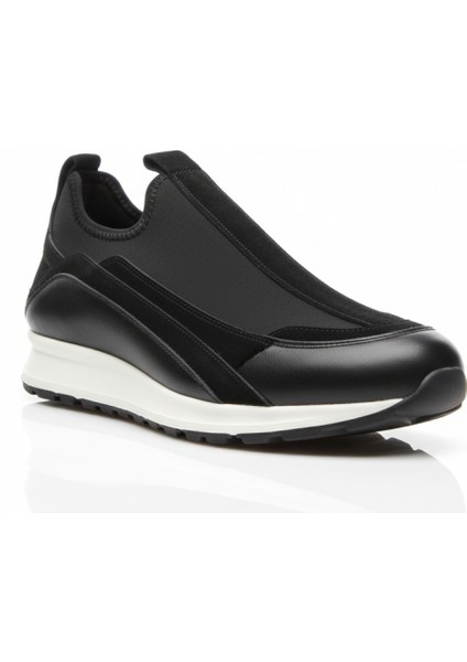 GR0438 Hakiki Deri & Tekstil Slip-On Teknoloji Paraşut Kumaş Eva Taban Spor Koşu Fitness Antreman Ayakkabı fırsatları