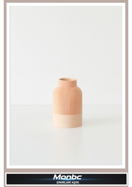 Modern Mini Vazo 3D Tasarım Dekoratif Biblo, Hediyelik ve Ev Ofis Için Şık Aksesuar