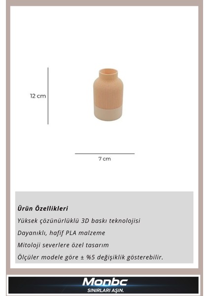 Modern Mini Vazo 3D Tasarım Dekoratif Biblo, Hediyelik ve Ev Ofis Için Şık Aksesuar fırsatları