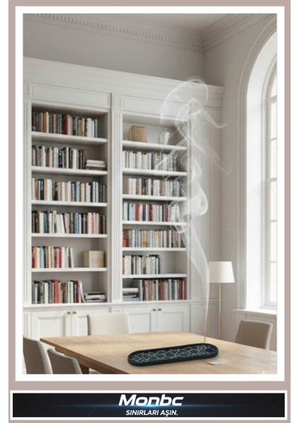 Modern Desenli Tütsülük 3D Tasarım Dekoratif Biblo, Hediyelik ve Ev Ofis Için Şık Aksesuar fiyatları