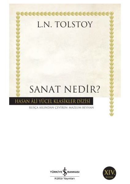 Sanat Nedir - Hasan Ali Yücel Klasikleri