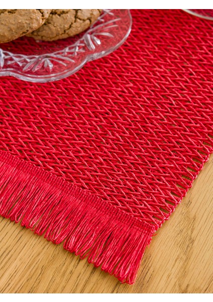 Yeni Sezon Püskül Detaylı Runner 30X90 cm fiyatları