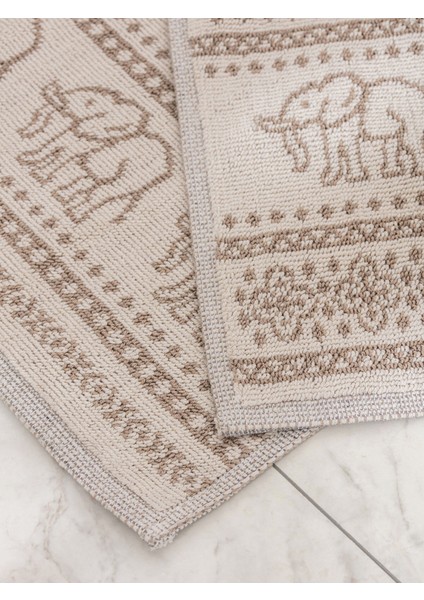 Yeni Sezon Fil Desenli Banyo Paspası 2'li fiyatları