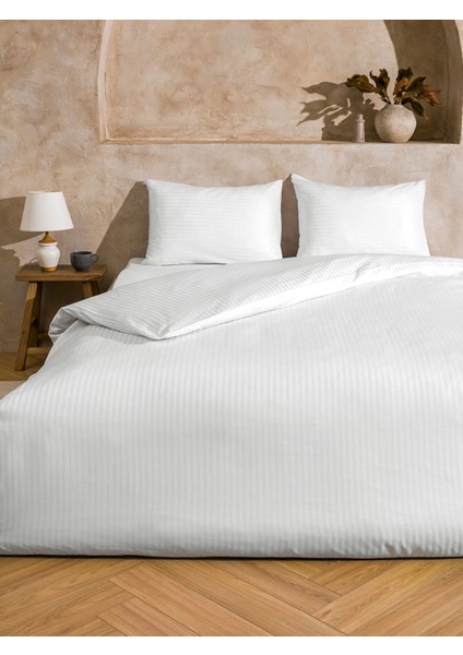 Yeni Sezon Pamuklu Düz Çift Kişilik Nevresim Seti