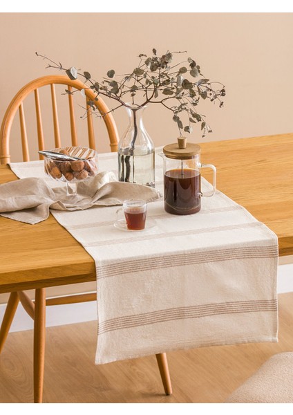 Yeni Sezon Çizgi Desenli Runner 45X150 cm