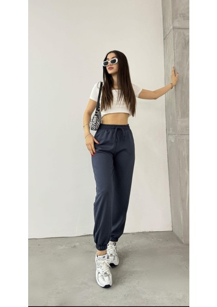 Lastik Paçalı Modal Kumaş Bol Eşofman Altı fiyatları