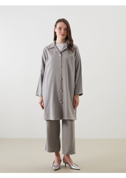 Yeni Sezon Keten Görünümlü Kadın Gömlek Tunik fiyatları
