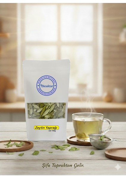 Zeytin Yaprağı 100G (Doğal, Kurutulmuş, Katkısız)