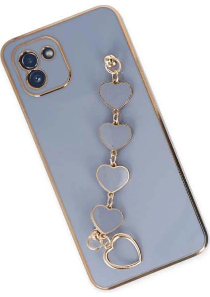 Samsung Galaxy A03 Kılıf Esila Silikon - Gri modelleri