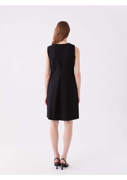 Yeni Sezon Kadın Bisiklet Yaka Düz Elbise indirimleri