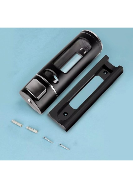 Vıvo 2 Adet Siyah 400 ml Duvara Monte Manuel Sabunluk Banyo , Mutfak El Sıvı Şampuan Duş Jeli V-52 fırsatları