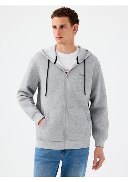Erkek Sweat LF2034270 Gray Melange