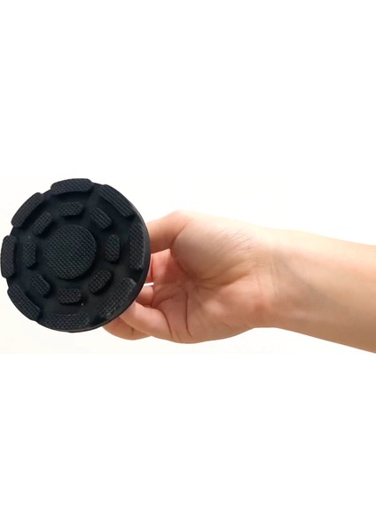 Ekstra Geniş Tabanlı Kaydırmaz Kauçuk Koltuk Değneği / Baston Lastiği (2 Cm) fırsatları