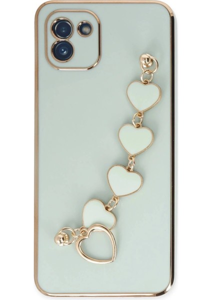 Samsung Galaxy A03 Kılıf Esila Silikon - Su Yeşili fiyatları