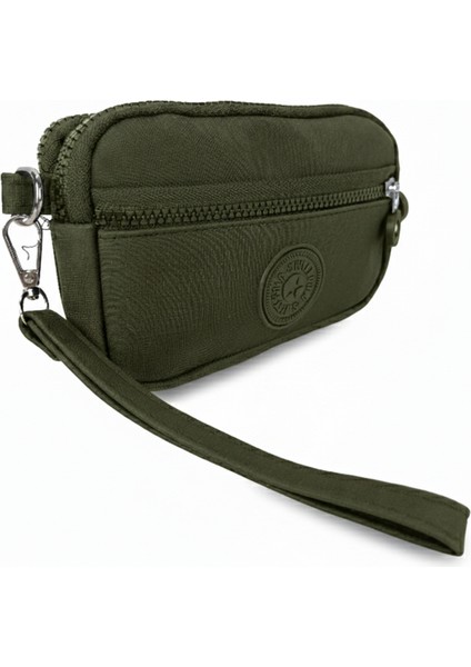 Kumaş Mini El ve Omuz Çantası | Çok Gözlü, Çok Fermuarlı | Organizer, Anahtarlık ve Makyaj Çantası modelleri