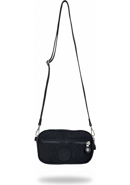 Kumaş Mini El ve Omuz Çantası | Çok Gözlü, Çok Fermuarlı | Organizer, Anahtarlık ve Makyaj Çantası fiyatları