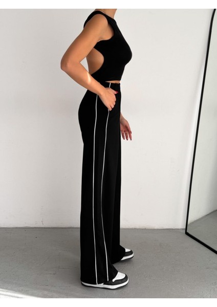 Çift Şeritli Rahat Kalıp Eşofman Altı modelleri