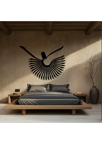 Semazen Elif Temalı Ahşap Duvar Tablosu fırsatları